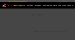 Desktop Screenshot of dcisolution.com